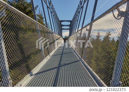 Skybridge 721 suspension footbridge Skybridge 721 suspension footbridge 121822373