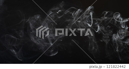 Mystery white smoke swirls 121822442