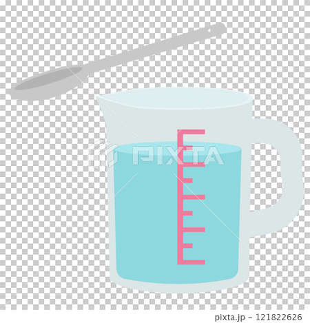 Measuring cup and measuring spoon 121822626