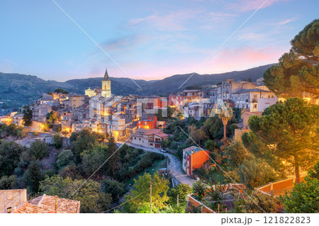 Novara di Sicilia, Sicily, Italy village Novara di Sicilia, Sicily, Italy village 121822823