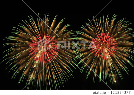たまむら花火大会 尺玉 対打ち 121824377