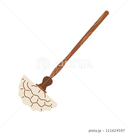 A duster. A tool for cleaning the house. A duster. A tool for cleaning the house. 121824597