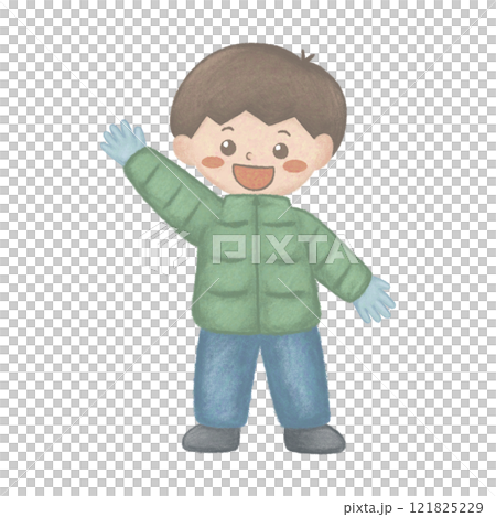 舉手的男孩 舉手的男孩 121825229