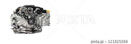 New generation car engine consuming less fuel 121825268