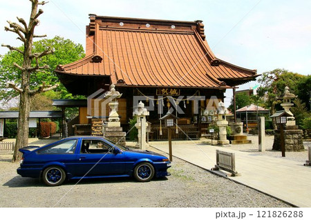 蔵の街『栃木』のお伊勢さま…  【神明宮】と伝説のスポーツカー【AE86】 121826288