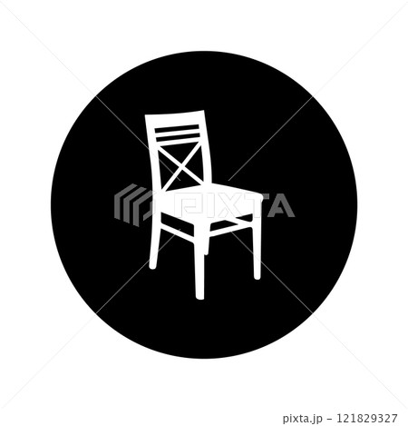 chair icon vectors illustration symbol design 121829327