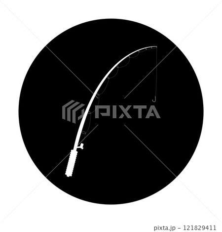 fishing vector icon illustration symbol fishing vector icon illustration symbol 121829411