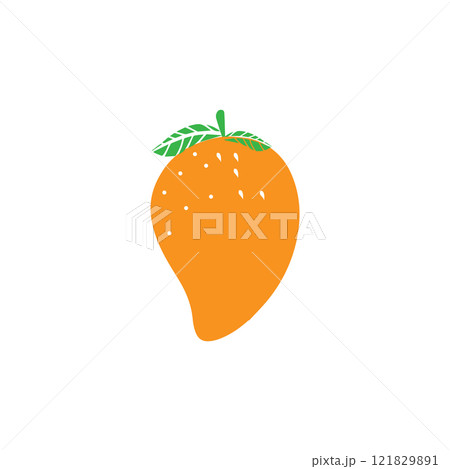 ripe mango fruit icon, vectors illustration 121829891