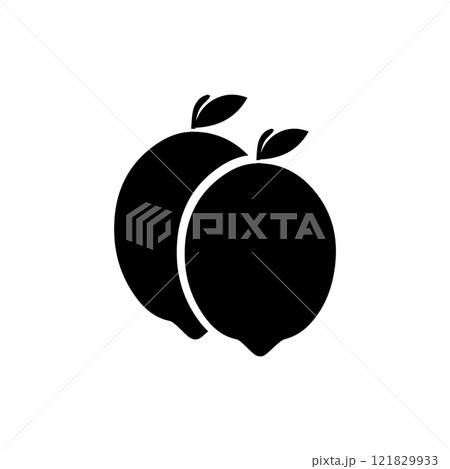 lemon fruit icon vectors illustration lemon fruit icon vectors illustration 121829933