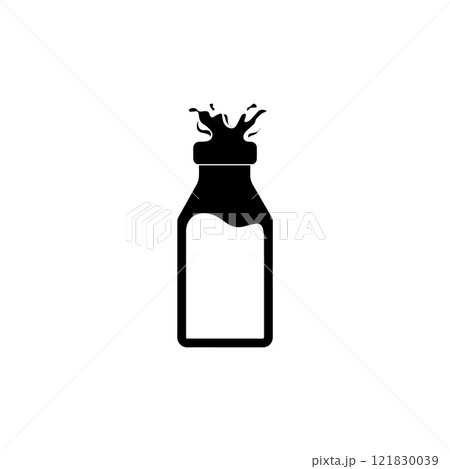 drinking bottle icon, vectors illustration, symbol design drinking bottle icon, vectors illustration, symbol design 121830039