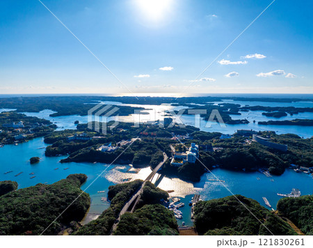 賢島と英虞湾(三重県志摩市) 賢島と英虞湾(三重県志摩市) 121830261