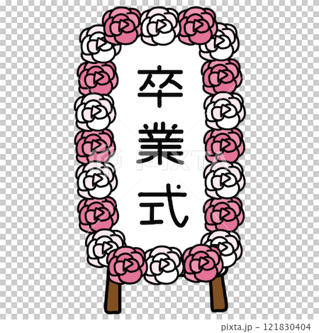 graduation ceremony sign 121830404