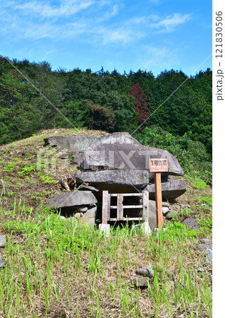 薄根川河岸段丘上に位置する奈良古墳群　1号古墳　沼田市　　 121830506
