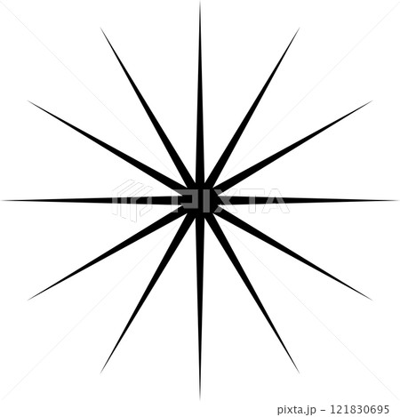 Star shape Star shape 121830695