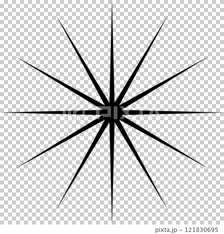 Star shape Star shape 121830695
