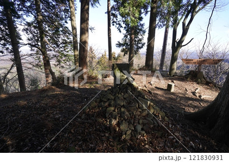 藤岡市　二千階段から登る子王山（こおうやま）山頂　2024年12月27日 121830931