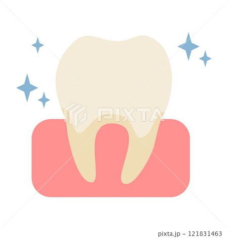 healthy tooth element illustration healthy tooth element illustration 121831463