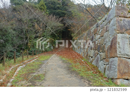 月山富田城の登城口 菅谷口門跡（島根県安来市） 121832599