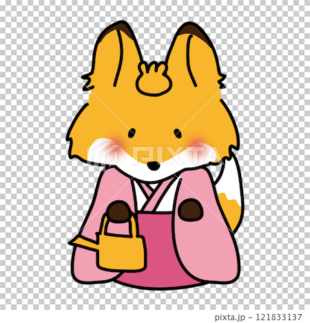 Fox Hina Dolls: Three Court Ladies (Teiko) 121833137