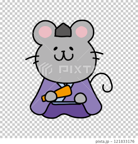 Five musicians (chanting) for the Mouse Doll 121833176