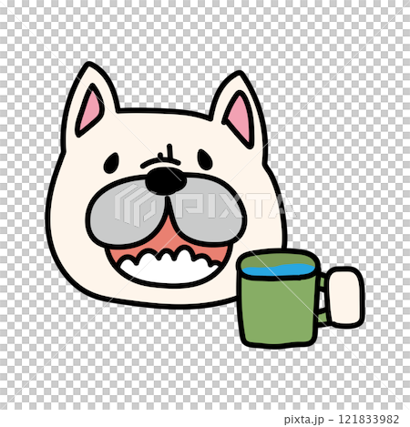 French bulldog gargling French bulldog gargling 121833982