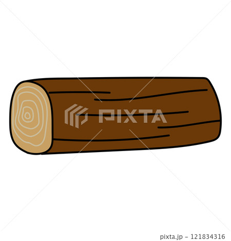 短い丸太2 121834316