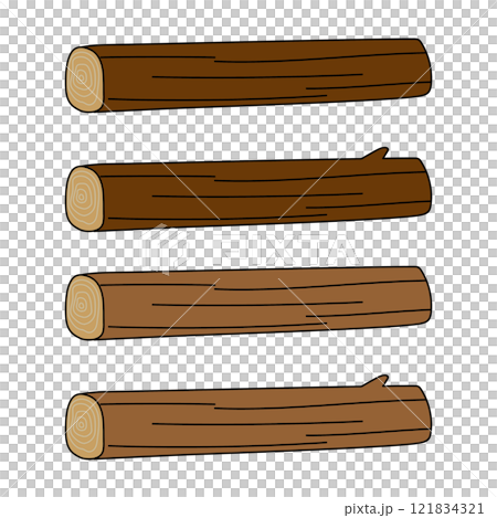 一組長的原木樹 121834321