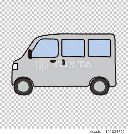 A big, square car 121834721