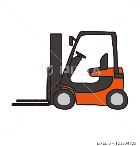 フォークリフト 121834729