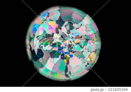 岩石剥片の顕微鏡写真 121835104