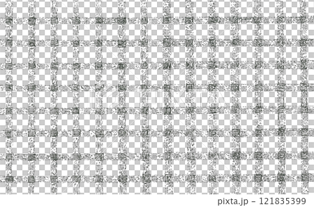 フリーハンドで描いたギンガムチェック柄 フリーハンドで描いたギンガムチェック柄 121835399