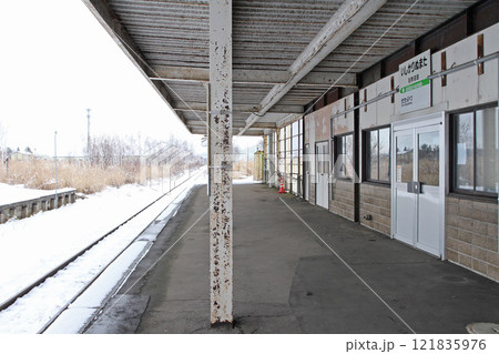石狩沼田駅　JR石狩沼田駅　終着駅　留萌本線　札沼線 121835976
