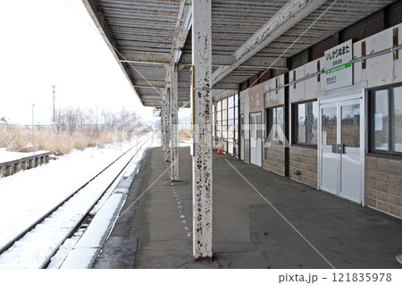 石狩沼田駅　JR石狩沼田駅　終着駅　留萌本線　札沼線 121835978