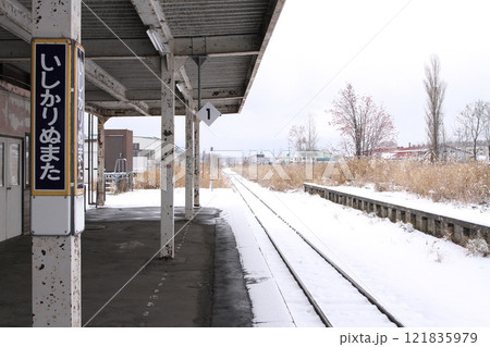 石狩沼田駅　JR石狩沼田駅　終着駅　留萌本線　札沼線 121835979