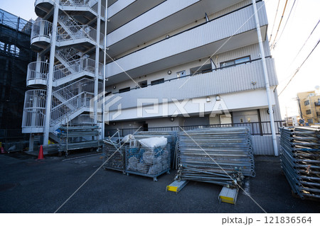 マンション大規模修繕工事のイメージ マンション大規模修繕工事のイメージ 121836564