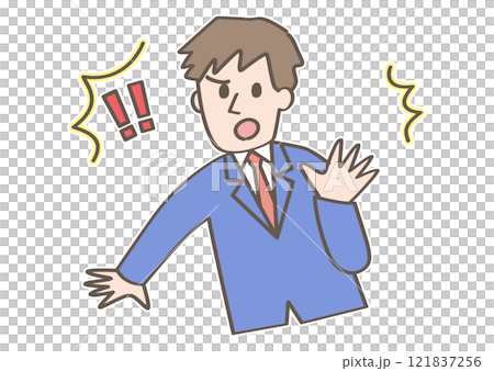 Person making a stop gesture 121837256