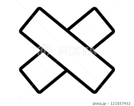 傷の手当てのアイコン(怪我の処置) 傷の手当てのアイコン(怪我の処置) 121837432