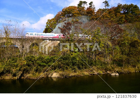 JR釜石線（銀河ドリームライン釜石線） 達曾部川橋梁 121837630