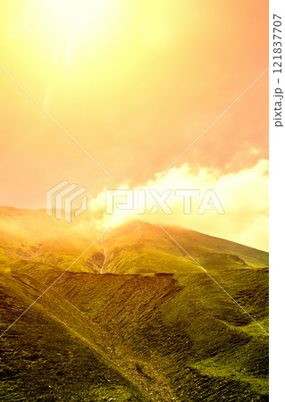 Summer mountain landscape Summer mountain landscape 121837707