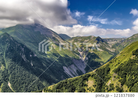 Summer mountain landscape Summer mountain landscape 121837880