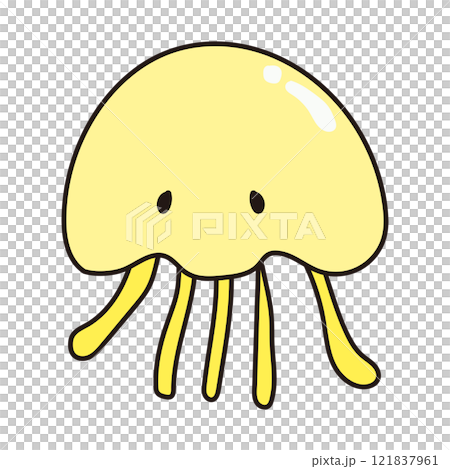 黃色水母 黃色水母 121837961