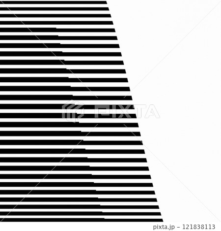 Graphic black-and-white illustration 121838113
