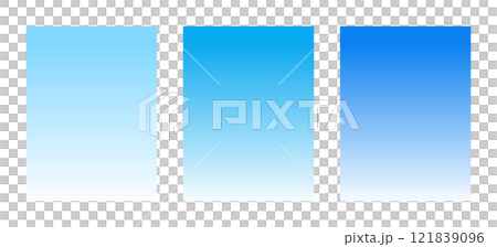 淺藍色漸層背景素材套裝-天空、證件照/人像背景圖-3:4 121839096