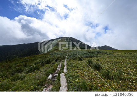 会津駒ヶ岳登山、福島県 121840350