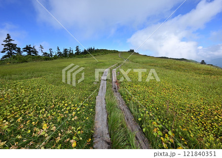 会津駒ヶ岳登山、福島県 会津駒ヶ岳登山、福島県 121840351