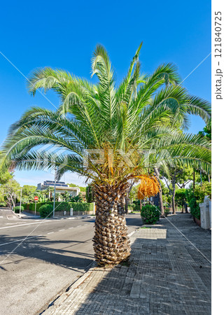 Spain. Spain. City views of Sitges,a beautiful town near Barcelona. Spain. Spain. City views of Sitges,a beautiful town near Barcelona. 121840725