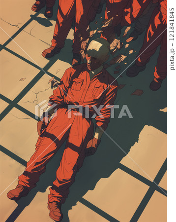 囚われた囚人 121841845