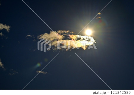 雲に太陽 121842589