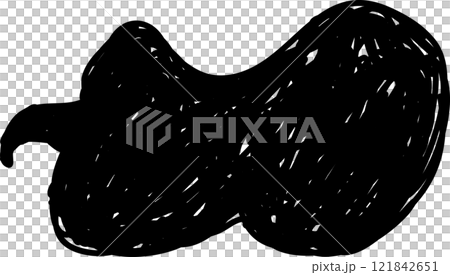Hand drawn speech bubble Hand drawn speech bubble 121842651