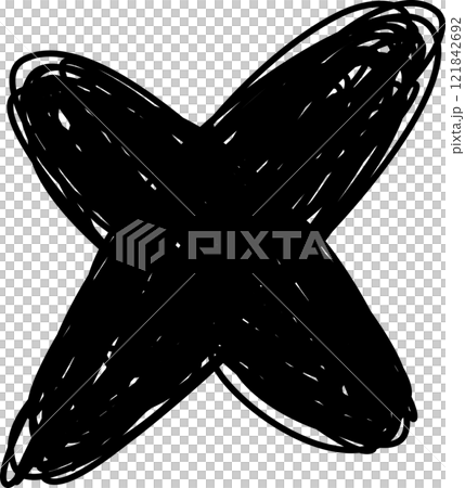 Hand drawn speech bubble Hand drawn speech bubble 121842692